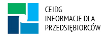 CEIDG Informacje dla przedsiębiorców - kliknięcie spowoduje otwarcie nowego okna